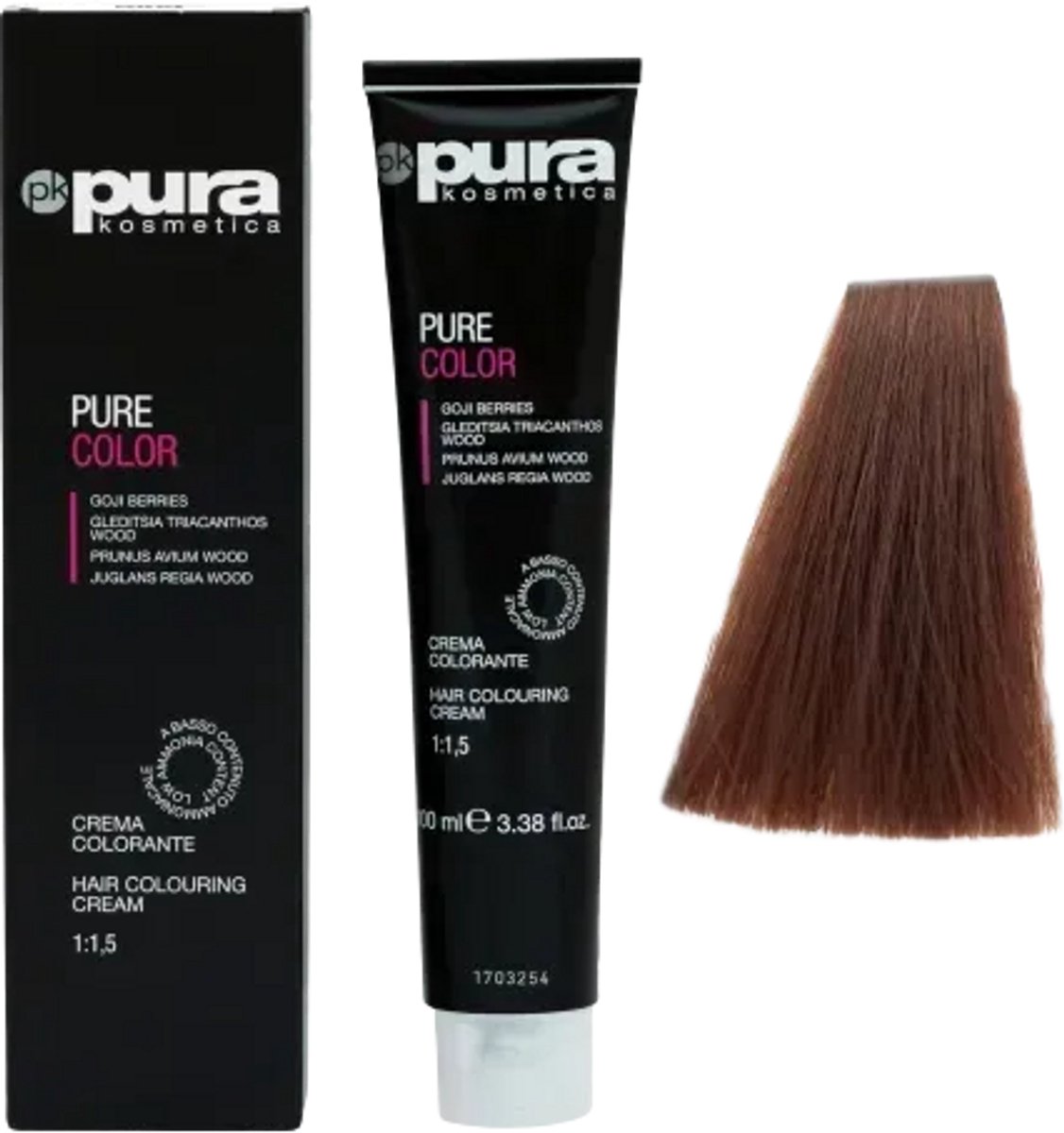 PK 0101 Pure Color kleurstof 100 ml 8/7 Lichtbruin cacao