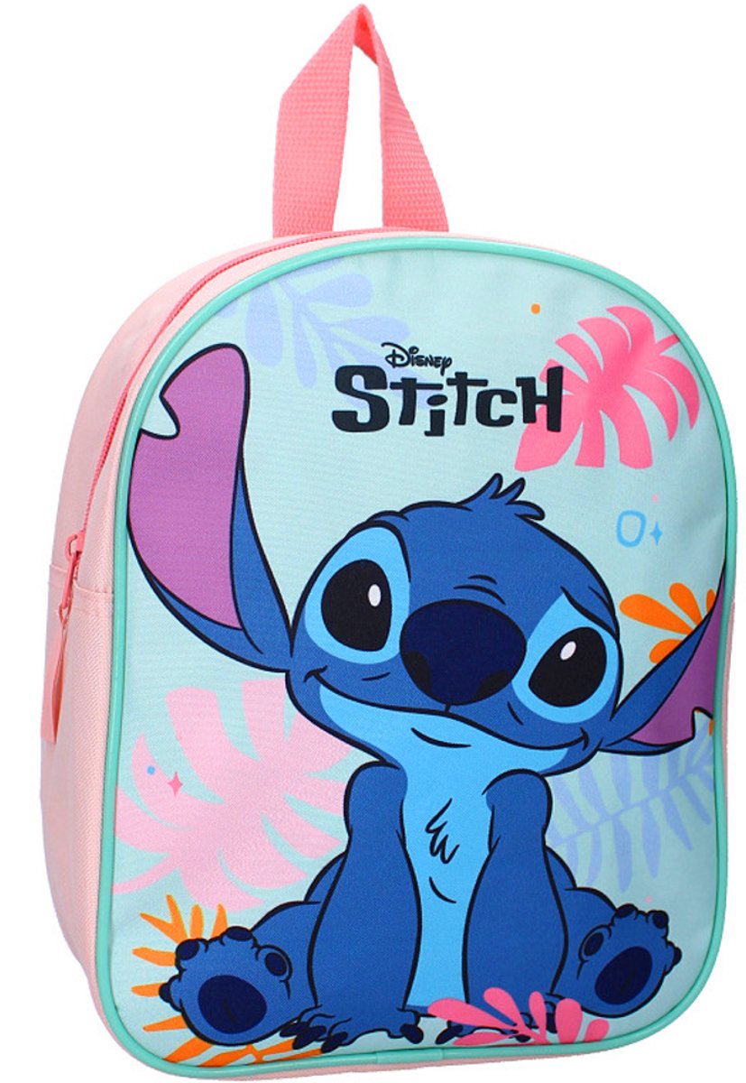 Lilo en Stitch Wild Energy Rugzak - Basisschool Lagere Schooltas - 31cm - Aqua