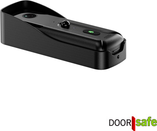 Doorsafe 4450 - Draadloze camera deurbel - 4.3″ Scherm - Draadloos, standaard bereik - Deurbel op uitneembare en oplaadbare 3600mAh accu - Laag resolutie beeld - Duplex audio - Met monitoring - 16Gb SD-kaart van Doorsafe — afbeelding 4