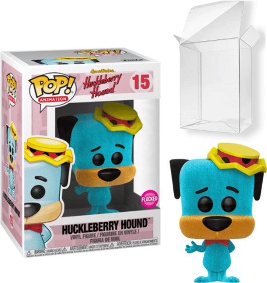 POP! VINYL HANNA BARBERA HUCKLEBERRY HOUND FLOCKED