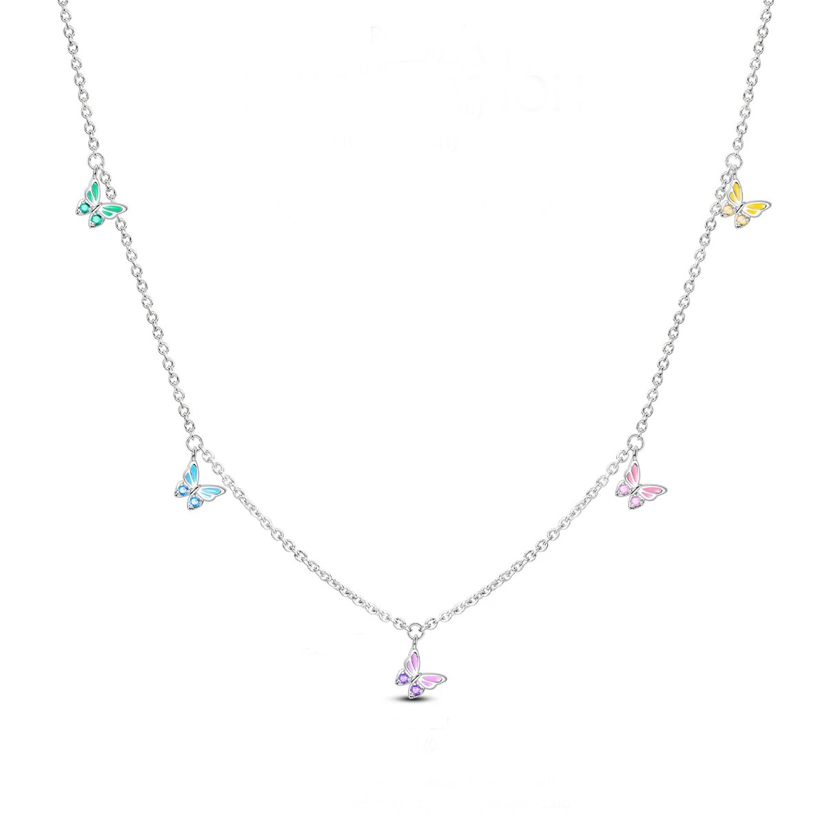 Ketting meisje vlinder