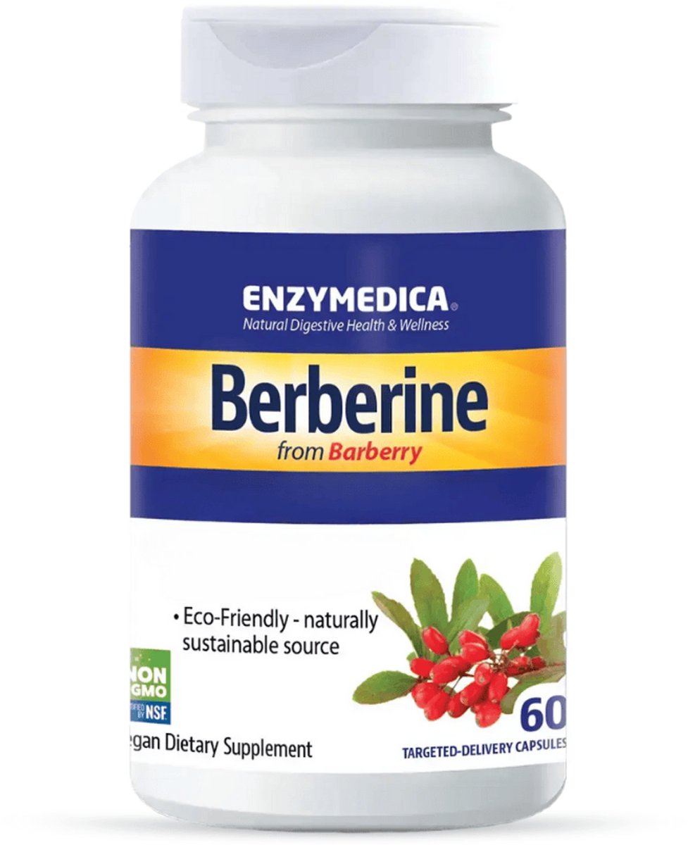 Enzymedica Berberine - 60 capsules