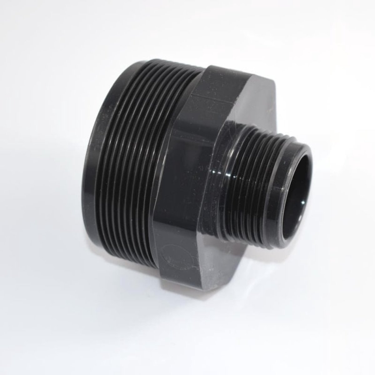 PVC - U Doppelnippel gereduceerd AG 2 1/2" x 1 1/4"