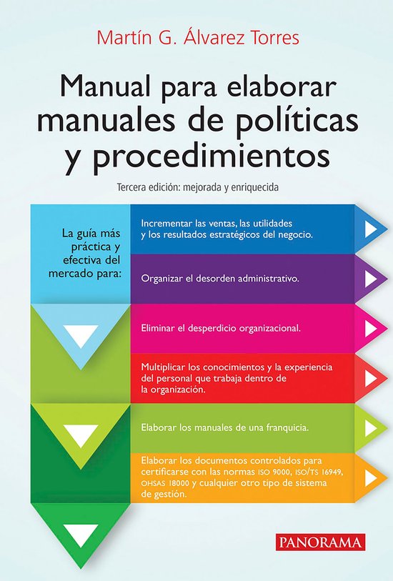Manual para elaborar manuales de politicas y procedimientos - cover