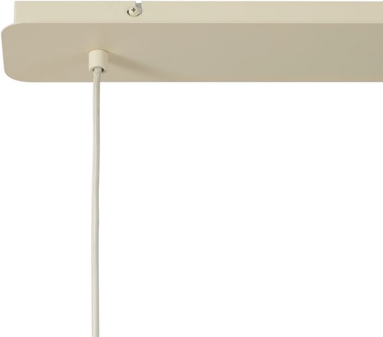 QAZQA bida - Suspension Japandi pour table à manger | dans la salle à manger - 2 lumières - L 127 cm - Beige - Salon | Chambre à coucher | Cuisine