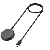 Strap-it USB-C oplader / oplaadkabel geschikt voor Samsung Galaxy Watch 7 / Galaxy Watch 6 / 6 Classic / Galaxy Watch 5 / 5 Pro / Galaxy Watch 4 / 4 Classic / Galaxy Watch 3 / Galaxy Watch Active / Active 2 / FE / Galaxy Watch Ultra / Ultra 2025