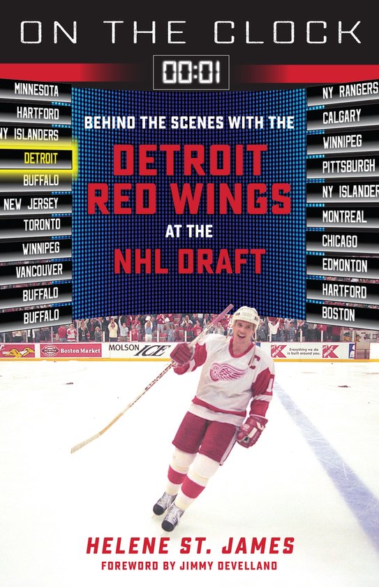On the Clock - On the Clock: Detroit Red Wings - cover