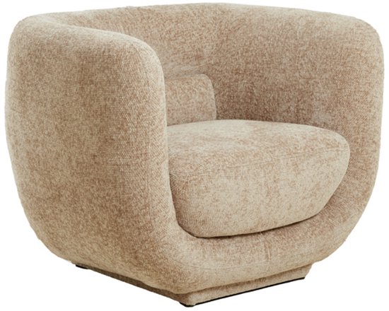 Light & Living Fauteuil Kialy - Chenille - Beige