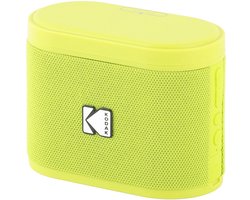 Kodak SoundBrix Bluetooth Speaker – Draadloze Muziek Box – 5W RMS – Geel