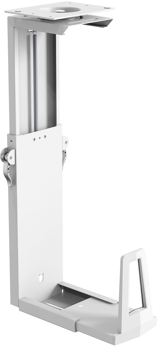CAVO Desktop PC Houder CH-GAME-360-W 360° draaibaar wit verstelbaar voor computers tot 247 x 550 mm en 15 Kg gewicht Computersteun van SOTECH