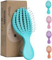 Ninabella octopus haarborstels voor kinderen - Peuter haar borstel - Kinder haarborstel voor peuters en kinderen - Detangler borstel - Licht blauw