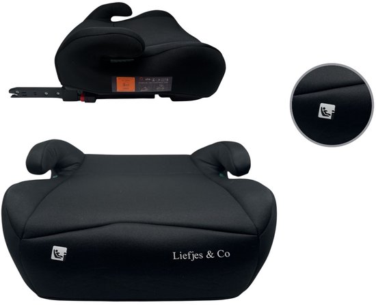 Liefjes & Co Autostoel iSize - Booster Isofix - Zitverhoger Isofix - 125 / 150 cm