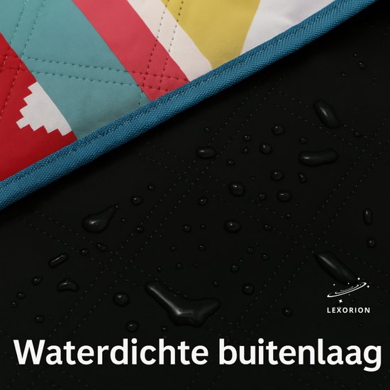Orion Store, Couverture de pique-nique, Grandes couvertures imperméables pour l'extérieur, Idéale pour les pique-niques, le camping et les activités de plage - Isolante, pliable et lavable - 300 x 200 cm - Convient pour 6 à 8 personnes