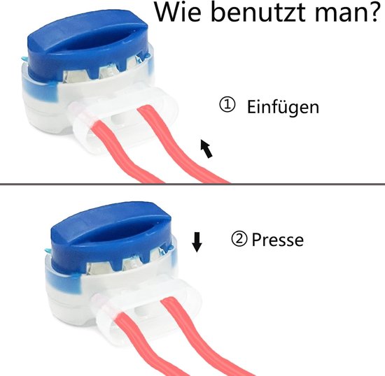 Kabelverbinder - Gel connector - 20 stuks - Geschikt voor 314 robot maaiers - Begrenzingsdraad - Kabelconnectoren - Draadverbinder voor robotmaaier van Venturelli — afbeelding 4