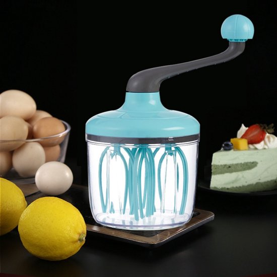 Eiermixer Met Slinger - Handmatige Garde - Snel Beslag Maken - Eenvoudige Bediening - 27x13x10 cm — afbeelding 5
