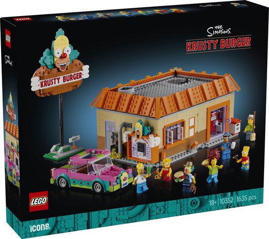 LEGO The Simpsons 10352 The Simpsons: Krusty Burger LEGO The Simpsons 10352 The Simpsons™: Krusty Burger