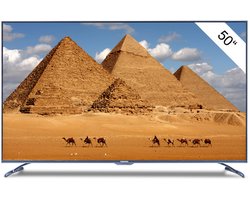 TORNADO 50UA3400X tv 127 cm (50") 4K Ultra HD Smart TV Wifi Zwart 250 cd/m²