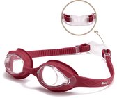 Maesy Kinder Zwembril Sammy - 3 t/m 6 Jaar - UV-Bescherming - Anti Condens - Duikbril voor Kinderen - Rood