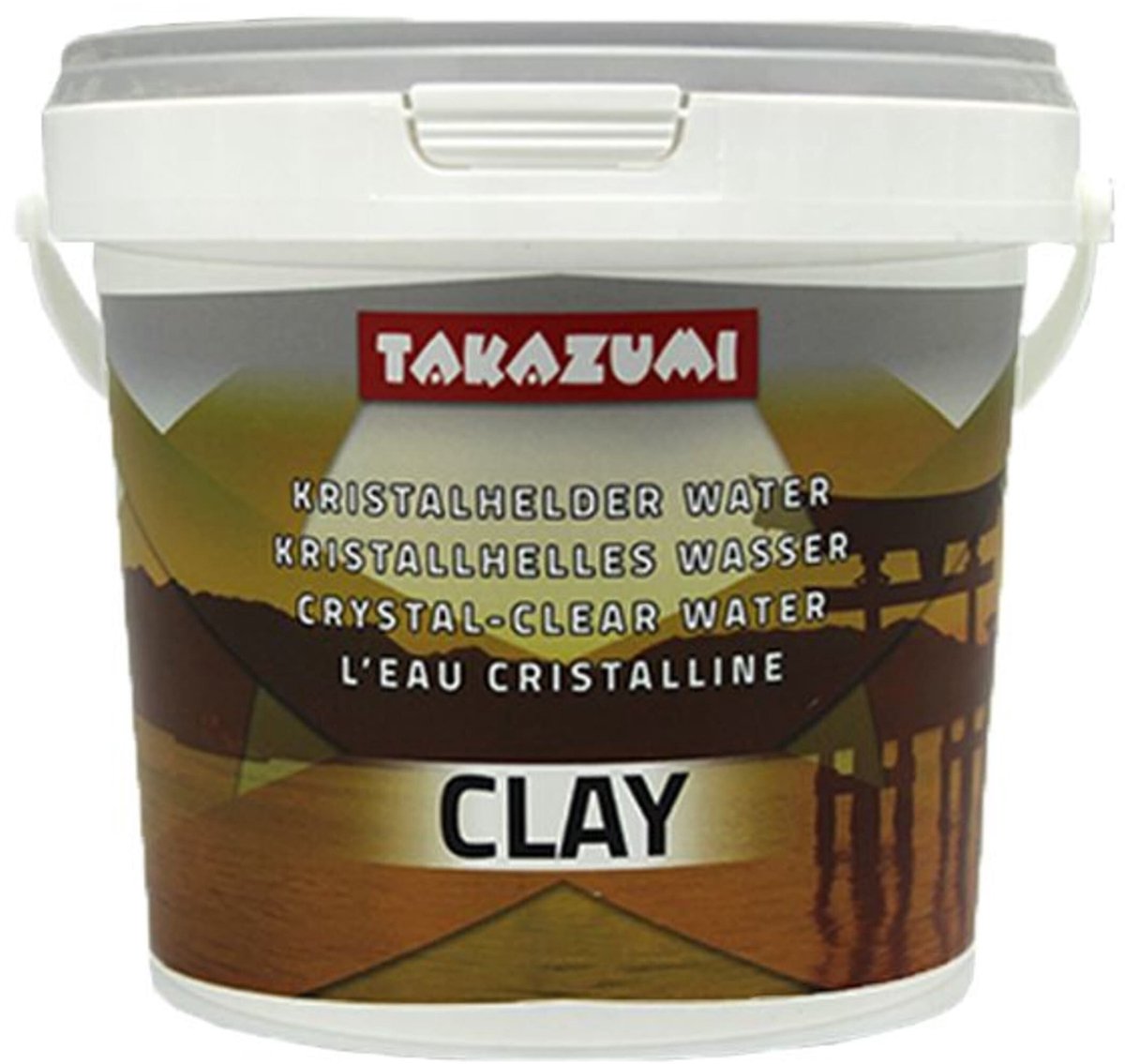 Clay 2 kg van Takazumi - Kristalhelder vijverwater