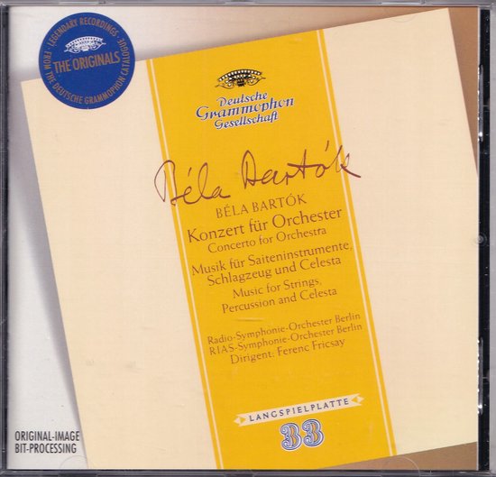 Concerto for Orchestra Sz 116 - Béla Bartók - RIAS-Symphonie-Orchester Berlin o.l.v. Ferenc Fricsay