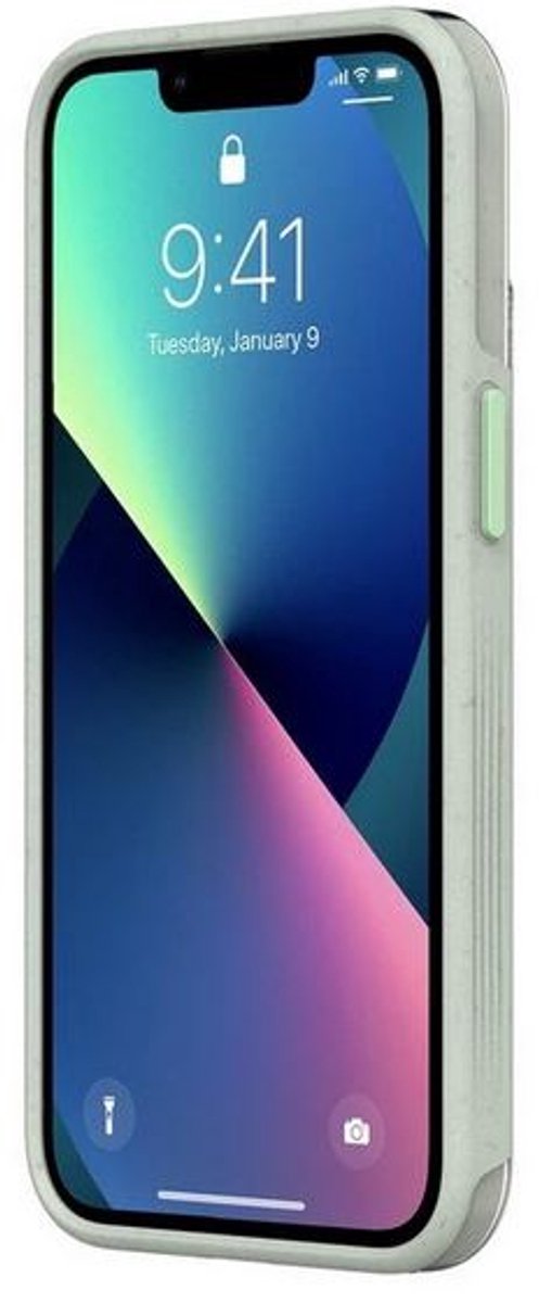 Incipio Organicore Clear Case voor Apple iPhone 13 eucalyptus/seafoam groen