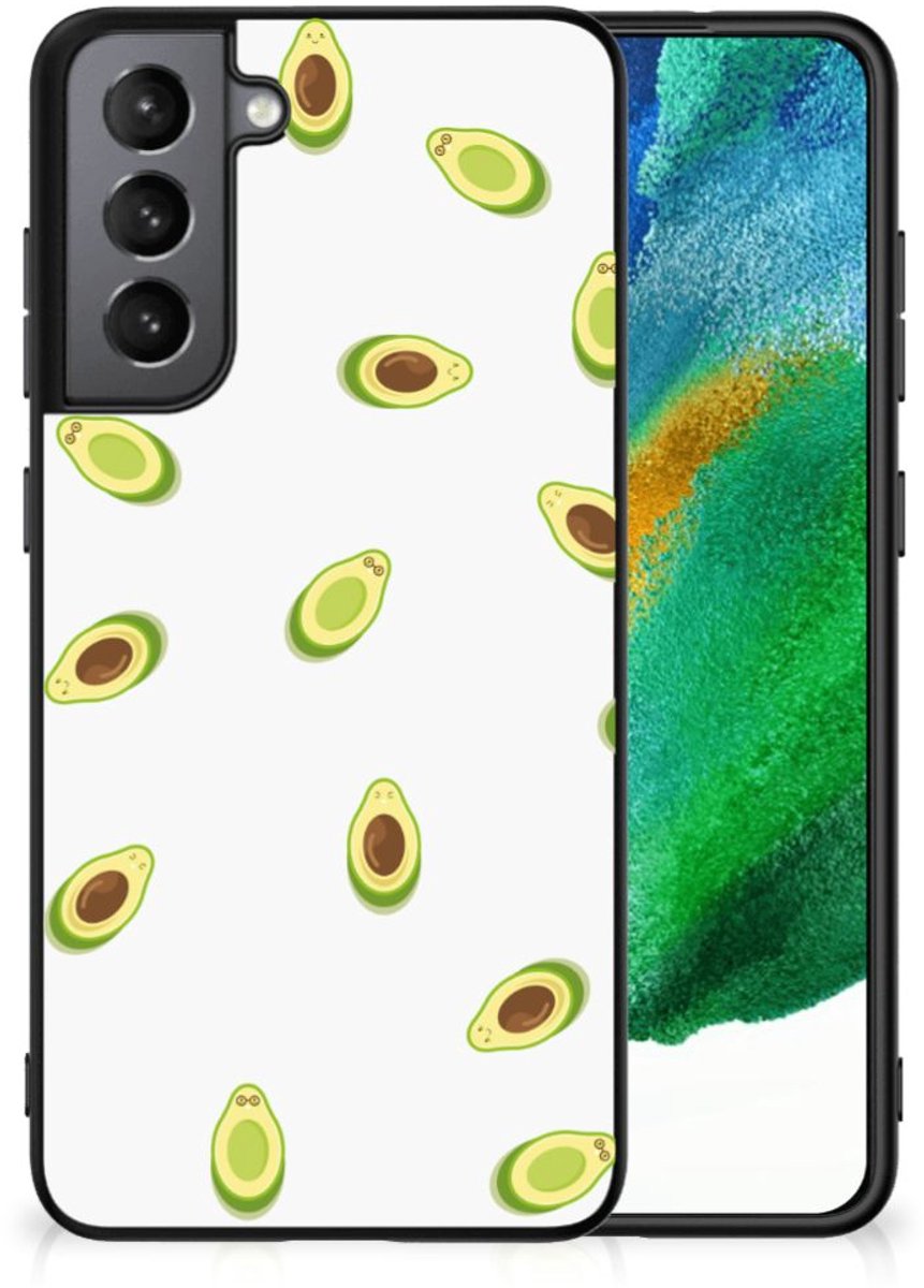 Samsung Galaxy S21FE Back Cover Hoesje Avocado