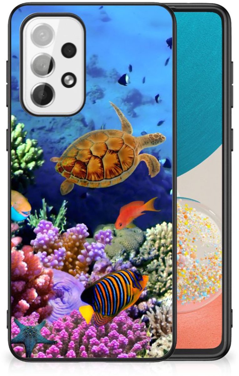 Samsung Galaxy A73 Dierenprint Telefoonhoesje Vissen