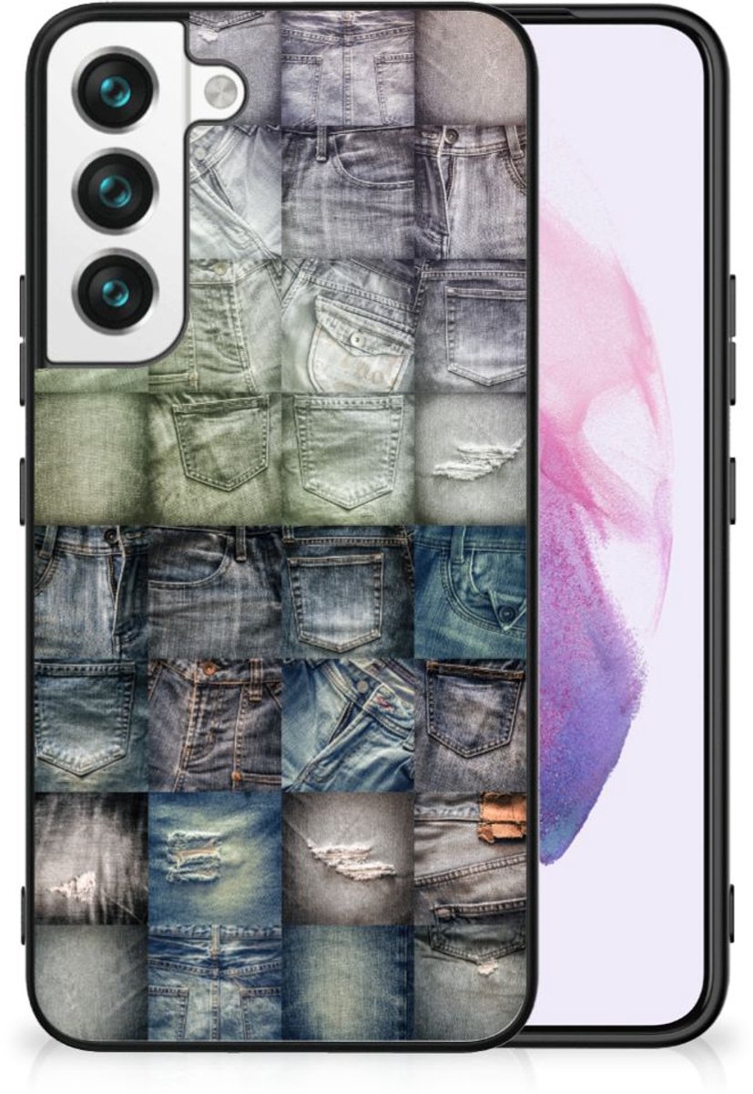 GSM Cover Samsung Galaxy S22 Spijkerbroeken