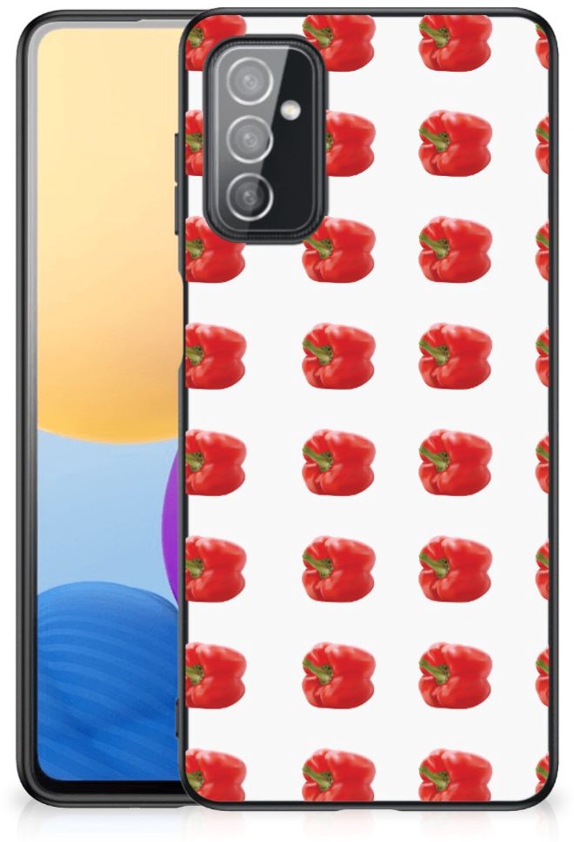Samsung Galaxy M52 Back Cover Hoesje Paprika Red