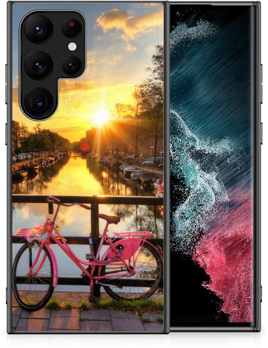 Samsung Galaxy S23 Ultra TPU Backcover Amsterdamse Grachten