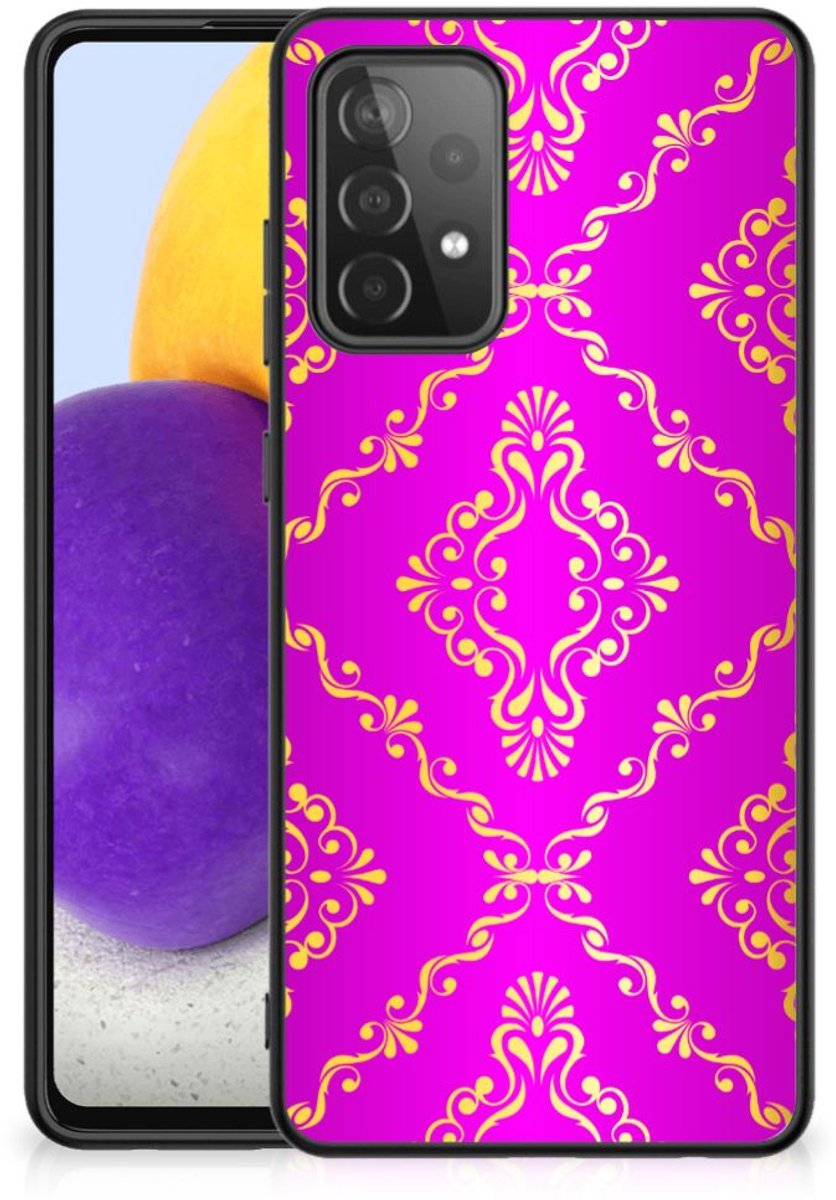 Back Cover Samsung Galaxy A72 (5G/4G) Barok Roze