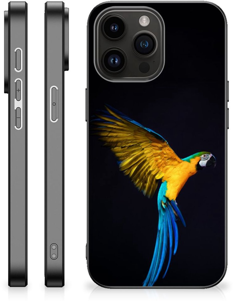 iPhone 15 Pro Max Dierenprint Telefoonhoesje Papegaai