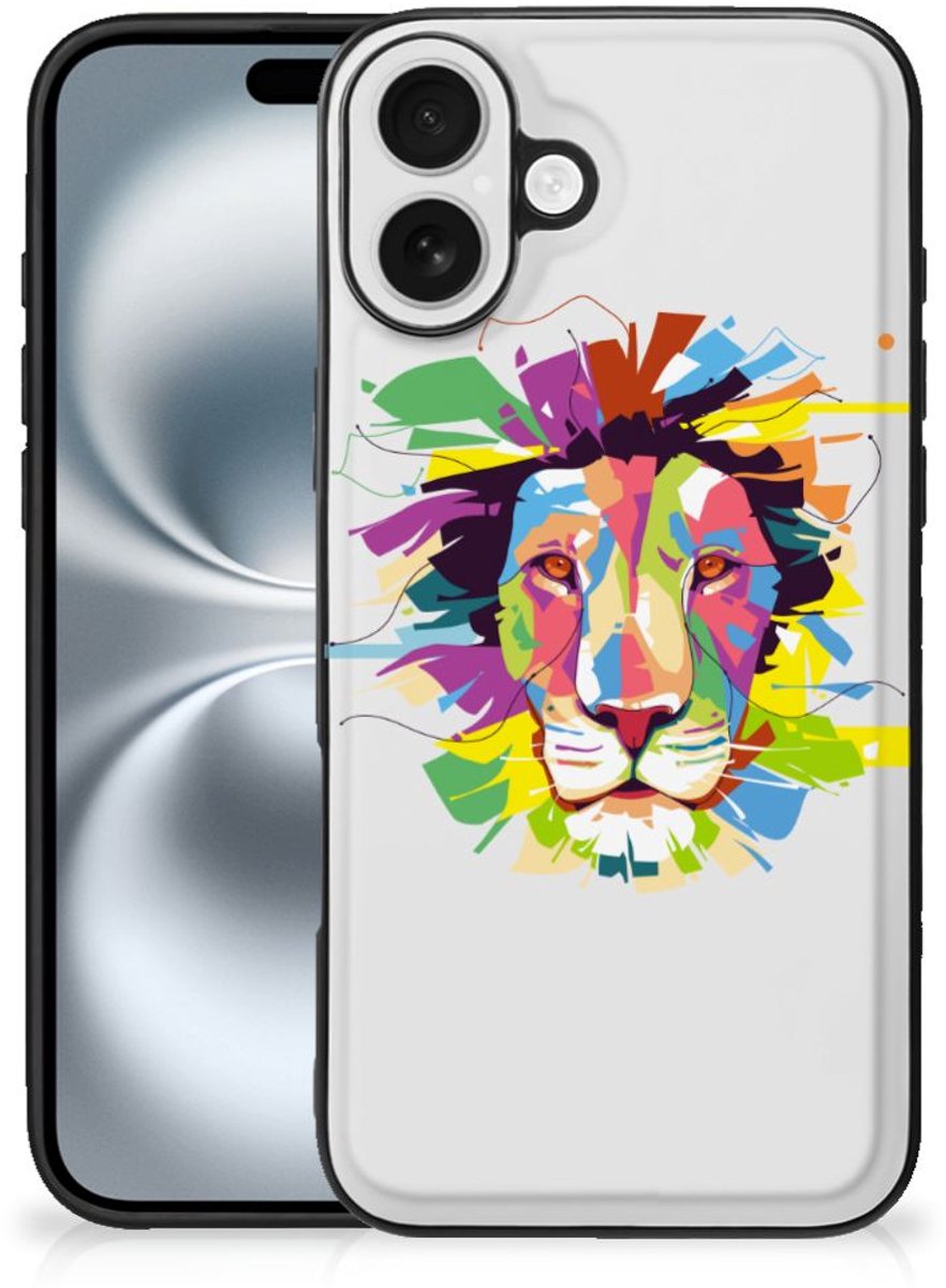 iPhone 16 Plus Hoesje Lion Color