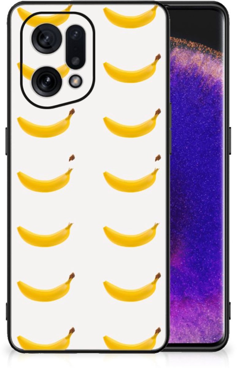OPPO Find X5 Back Cover Hoesje Banana