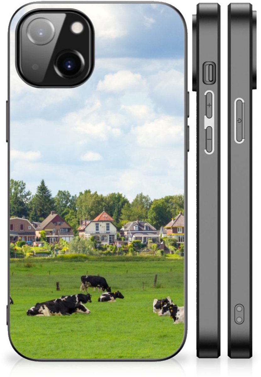 Apple iPhone 13/14 Dierenprint Telefoonhoesje Koeien