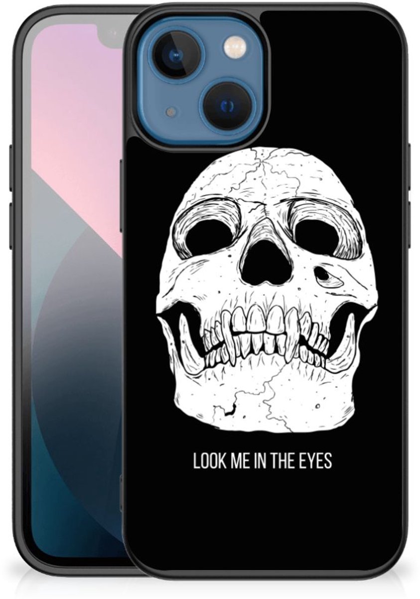 Back Cover voor Telefoonhoesje Apple iPhone 13 mini Skull Eyes
