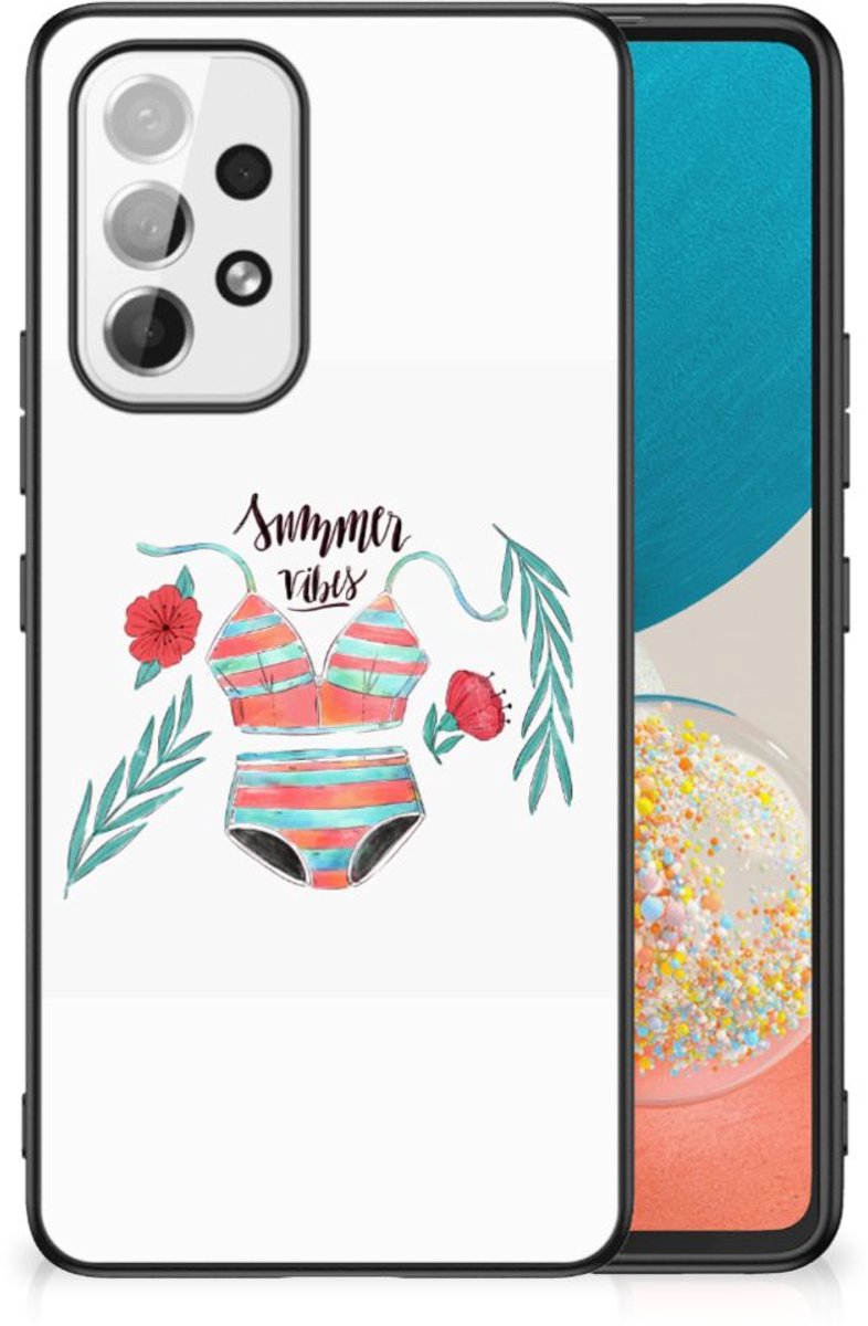 Back Cover voor Samsung Galaxy A53 Hoesje Boho Summer