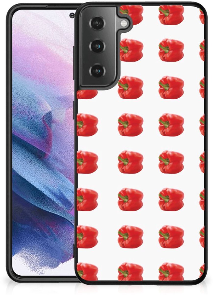Samsung Galaxy S21 Plus Back Cover Hoesje Paprika Red