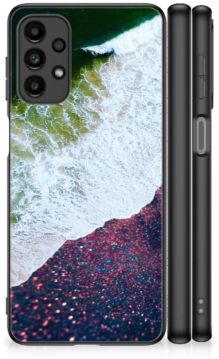 Back Cover voor Samsung Galaxy A13 4G Backcover Sea in Space
