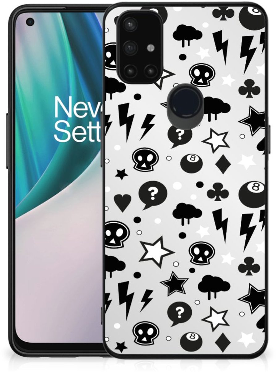 Telefoonhoesje OnePlus Nord N10 5G Silver Punk