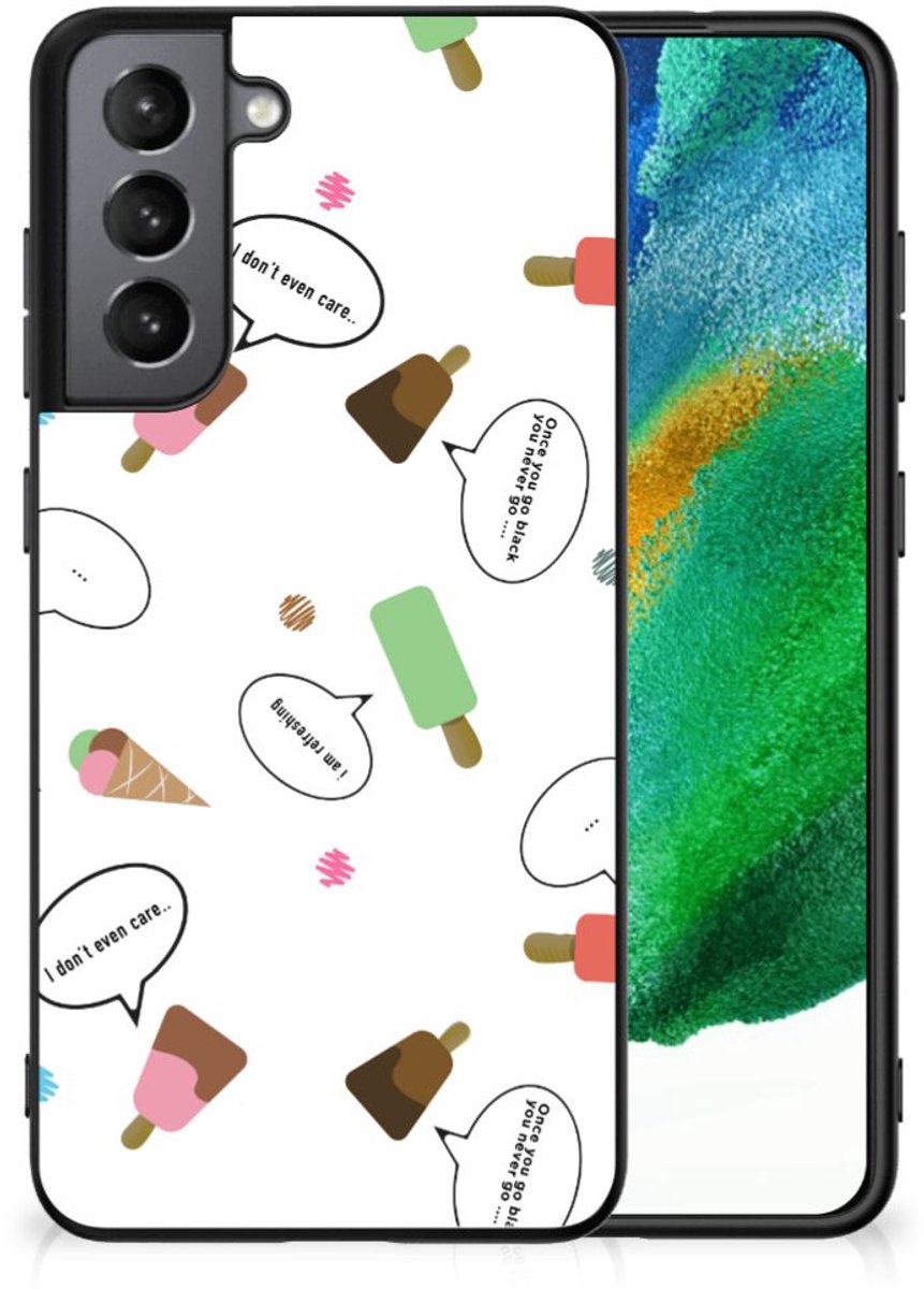 Samsung Galaxy S21FE Back Cover Hoesje IJsjes