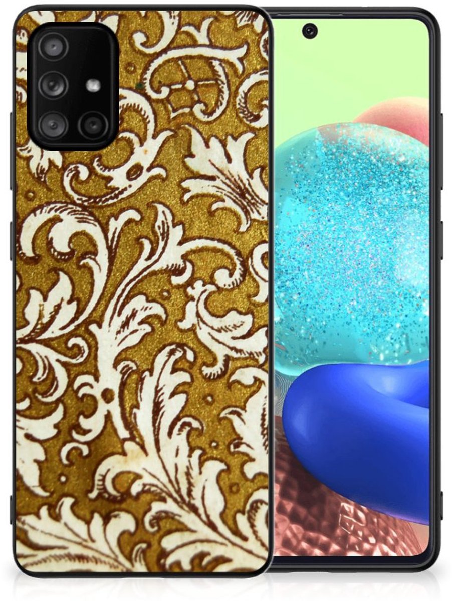 Back Cover Samsung Galaxy A71 Barok Goud