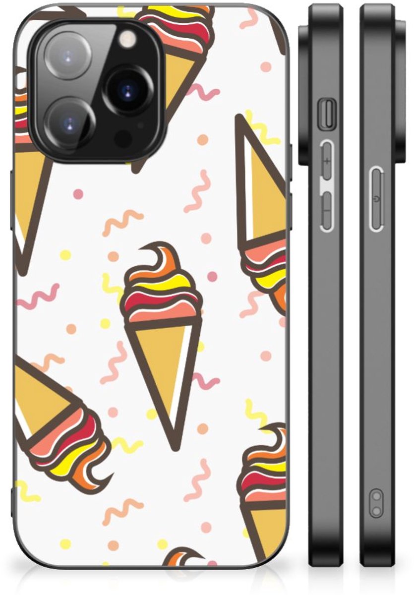 iPhone 14 Pro Max Back Cover Hoesje Icecream