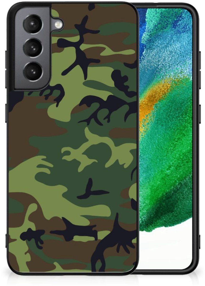 Samsung Galaxy S21FE Back Case Army Dark