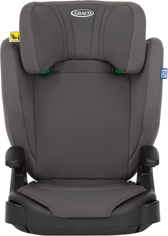 Kinderzitverhoging met rugleuning voor oudere kinderen, 100 tot 150 cm (3,5-12 jaar)