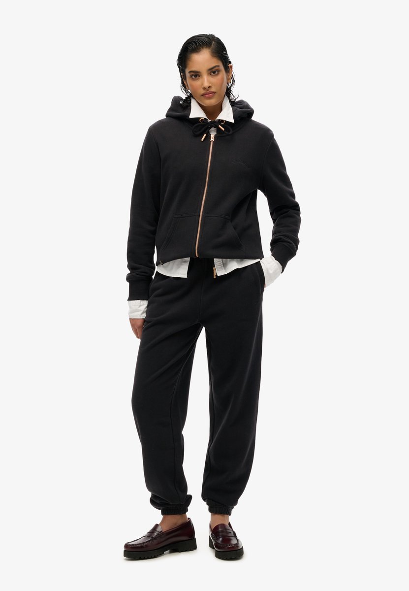 Superdry Athletic Essentials joggingbroek met logo Dames Broeken Zwart