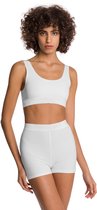 Wolford - BIKE SHORT - Beauty Cotton - Wit