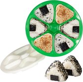 Moule à Sushi, 6 En 1 Onigiri Moule à Sushi Mit,Onigiri Maker Moule Moule Onigiri Triangleonigiri Moldonigiri Maker Pour Maison 89080364