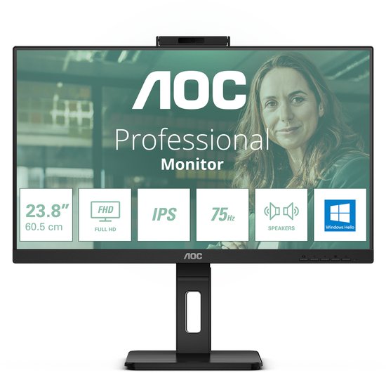 Monitor AOC 24P3CW 23,8" LED IPS Flicker free