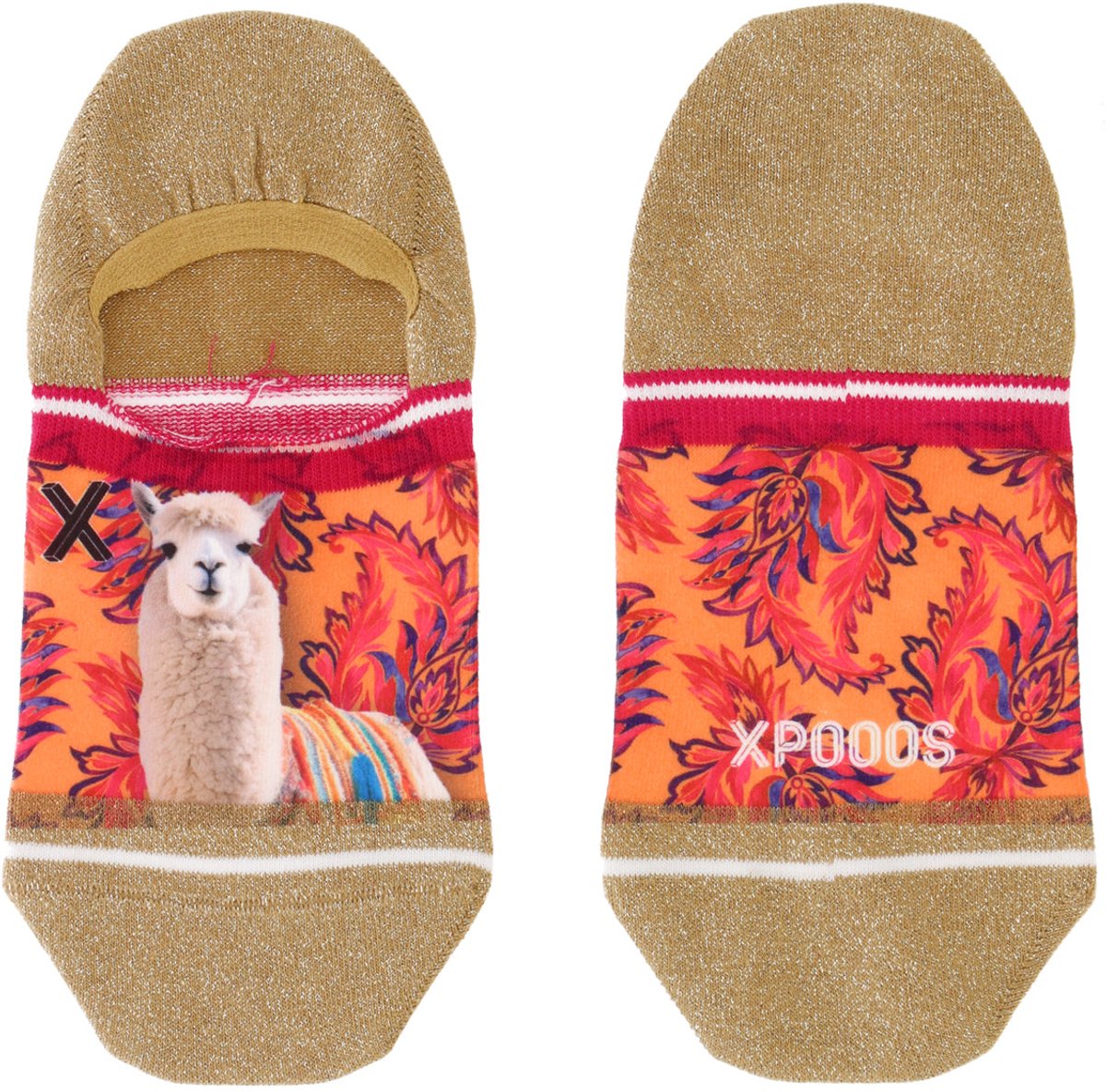 XPOOOS - Alpaca Dames Footies - 1-Pack - Maat One Size